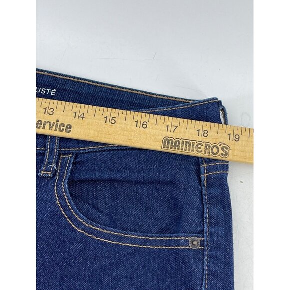 Old Navy Super Skinny Mid-Rise Women's Jeans Size 16 Regular Dark Wash Stretch - Picture 7 of 12